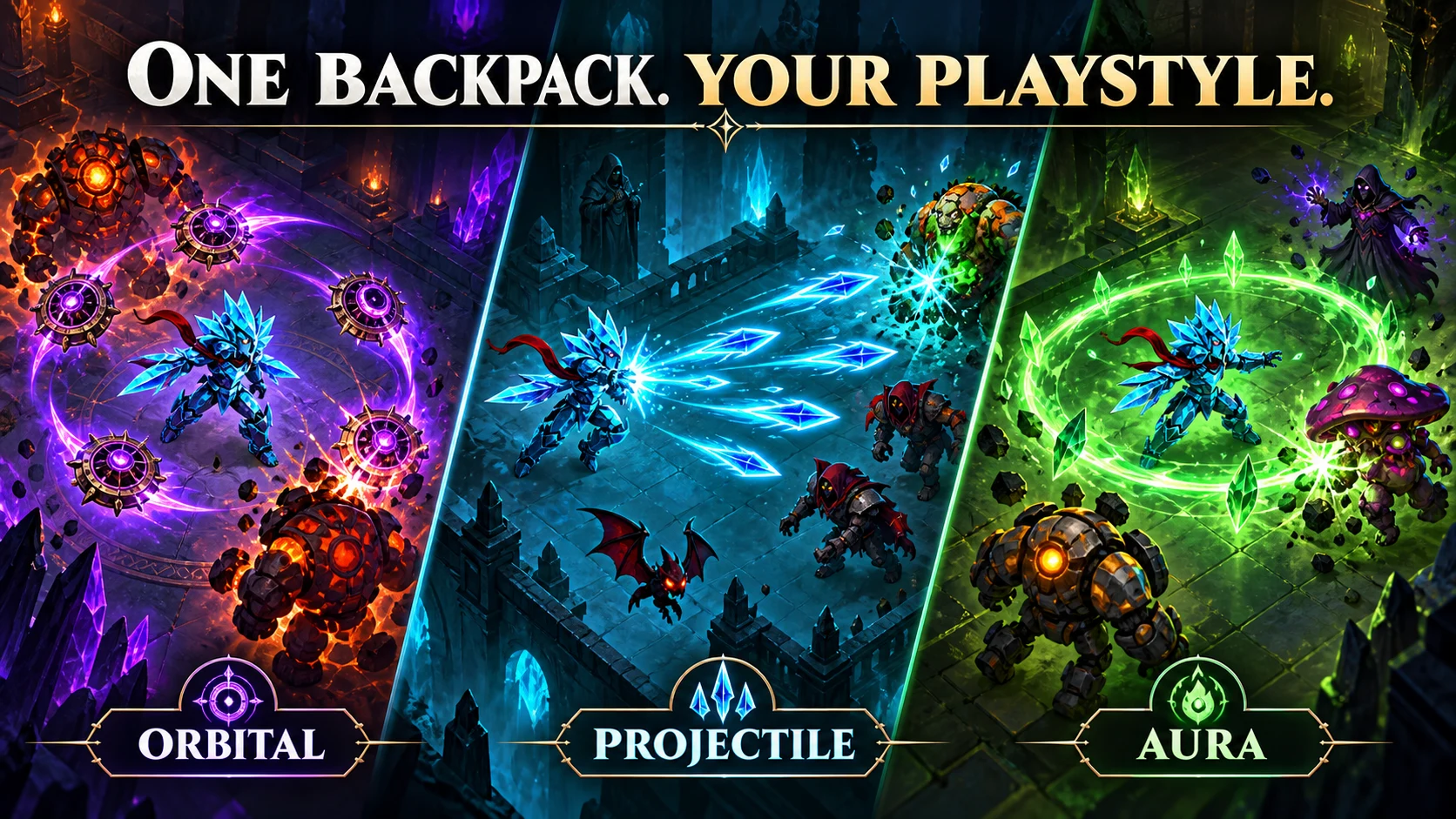 Backpack Roguelike screenshot